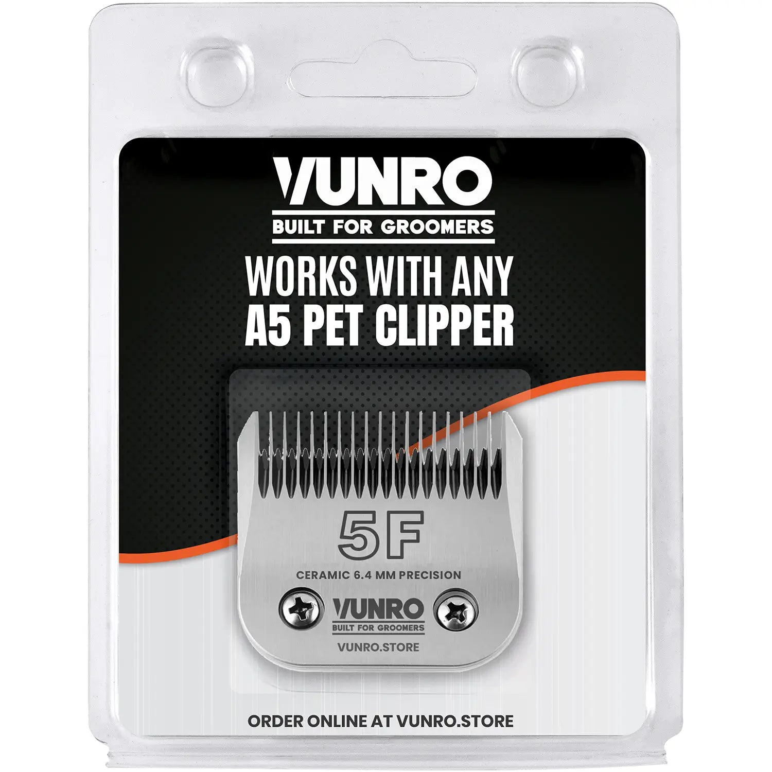 5F Ceramic Dog Clipper Blade (6.4 mm) by VUNRO