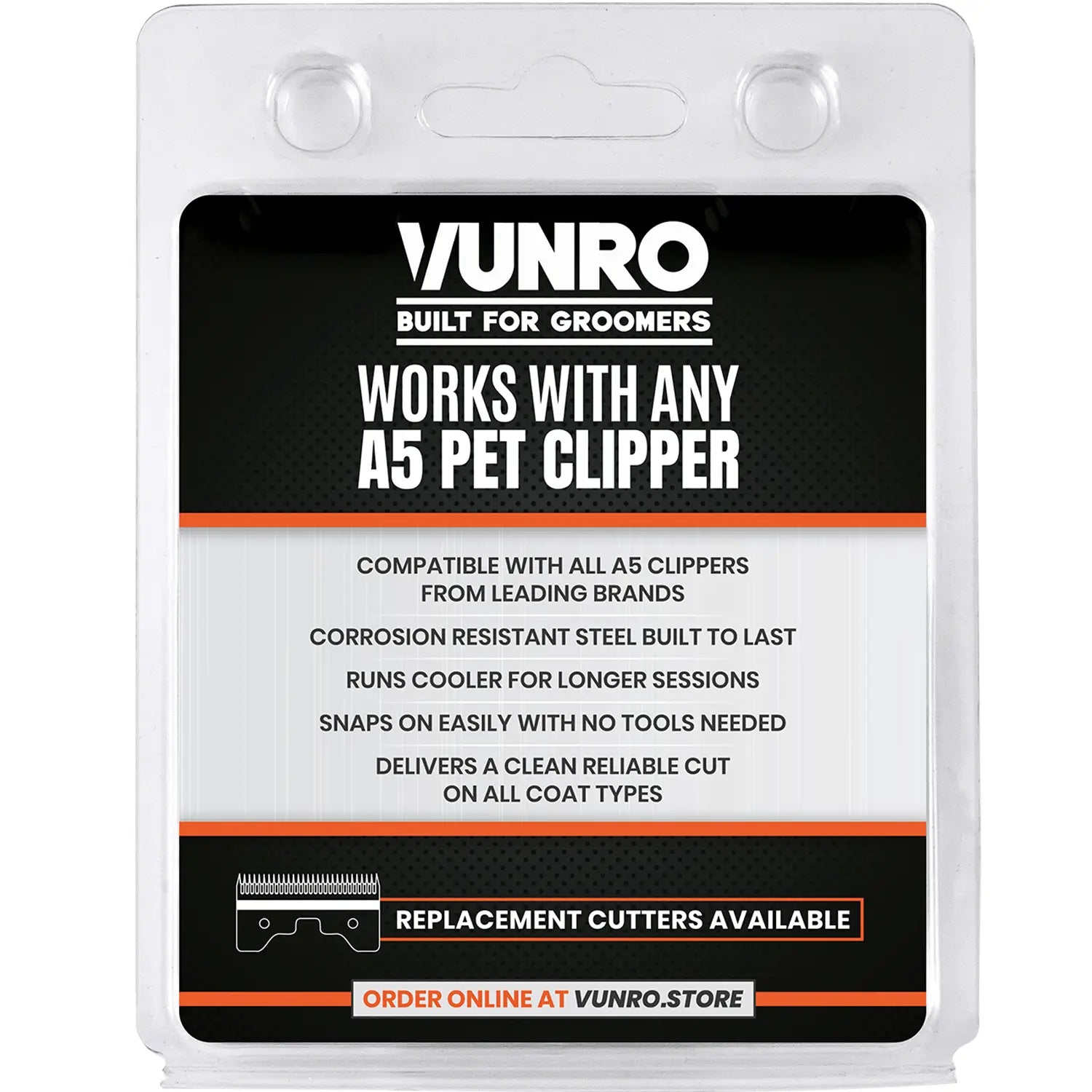 #4 Ceramic Skip Tooth Dog Clipper Blade (9.5mm) by VUNRO